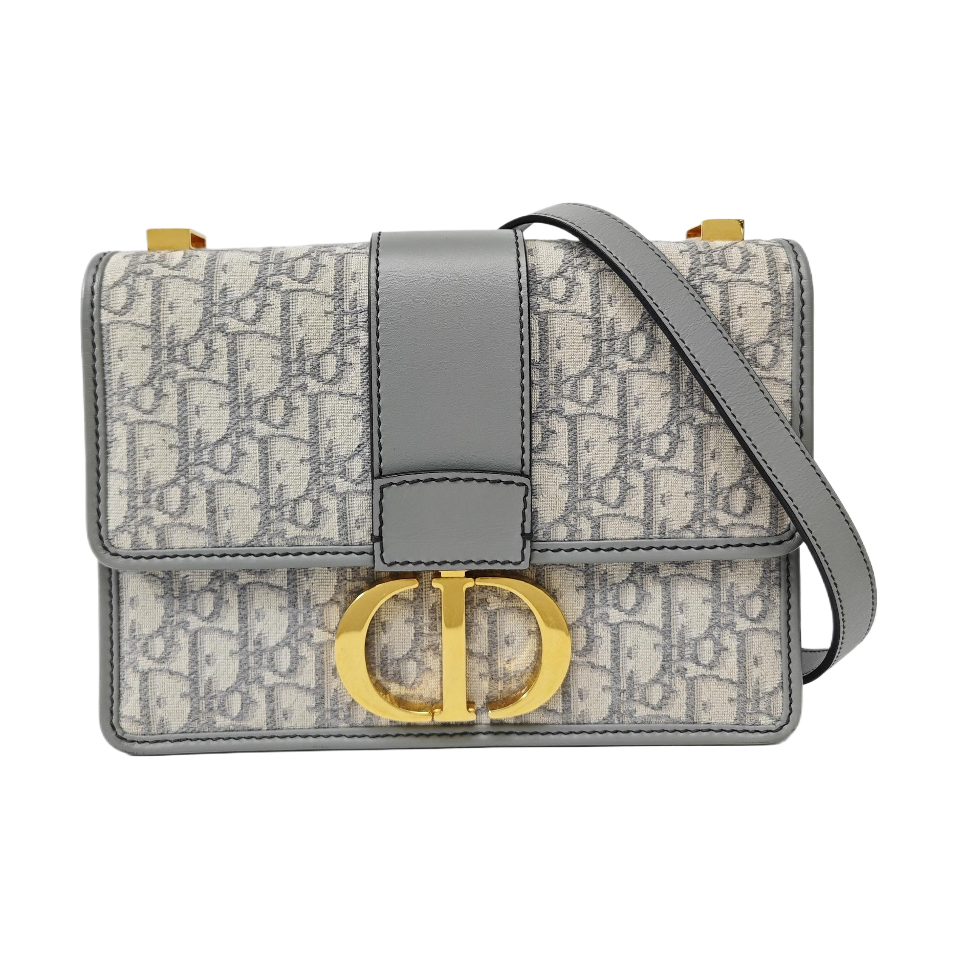 30 Montaigne Oblique Canvas Gray