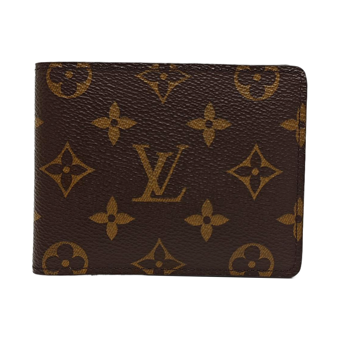 MULTIPLE Monogram Coated Canvas Brown Wallet