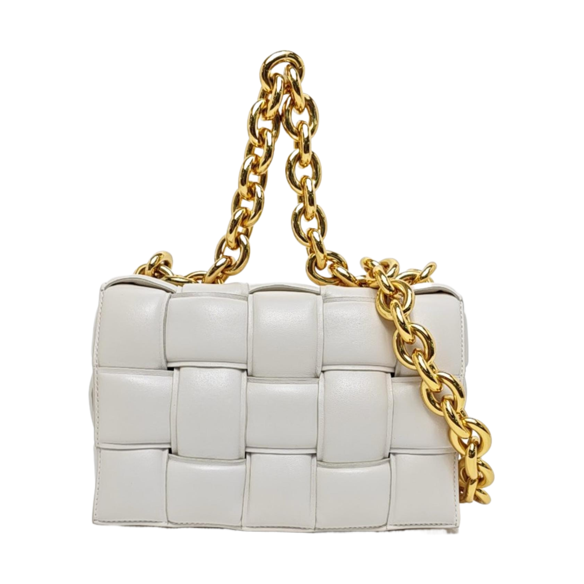 Cassette Medium Lambskin White