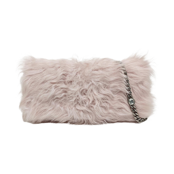 Fabric Shoulder Bag Pink