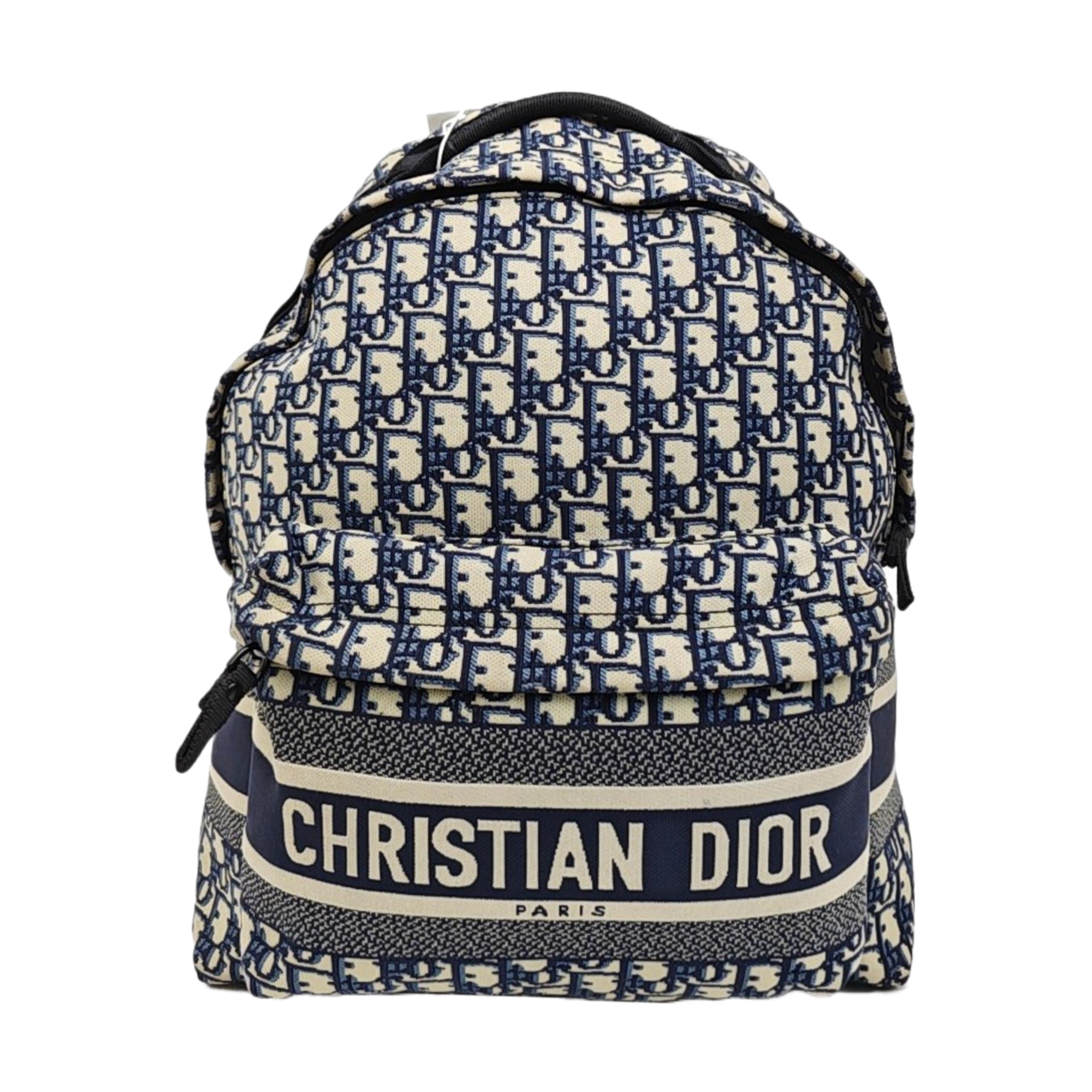 Diortravel Oblique Canvas Blue