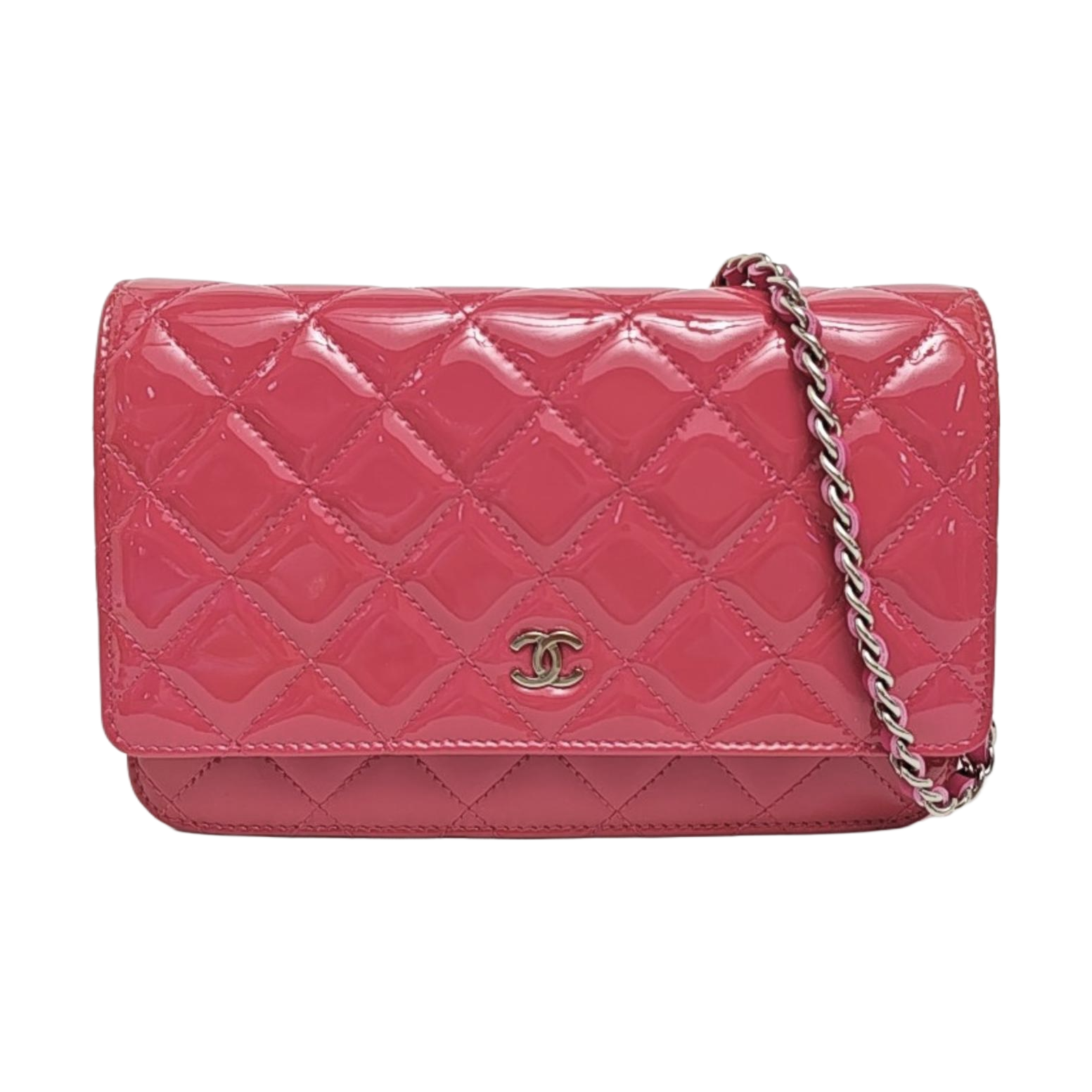 WOC Quilted Calfskin Red