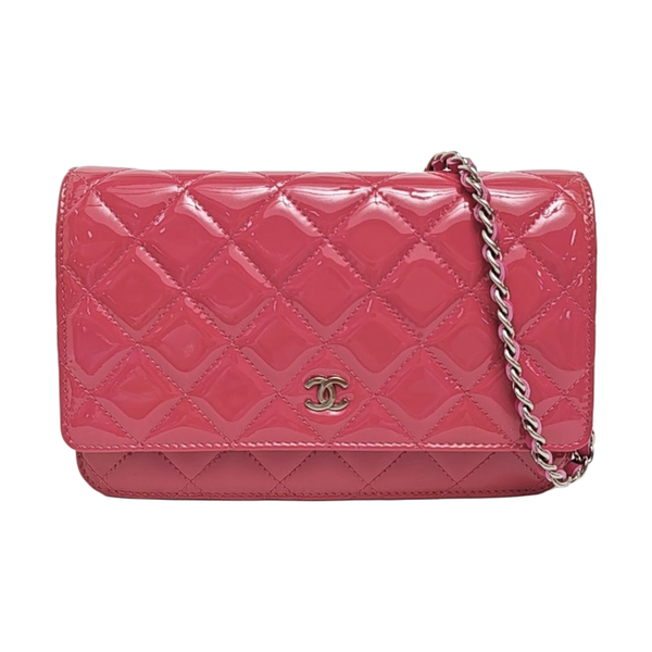 WOC Quilted Calfskin Red