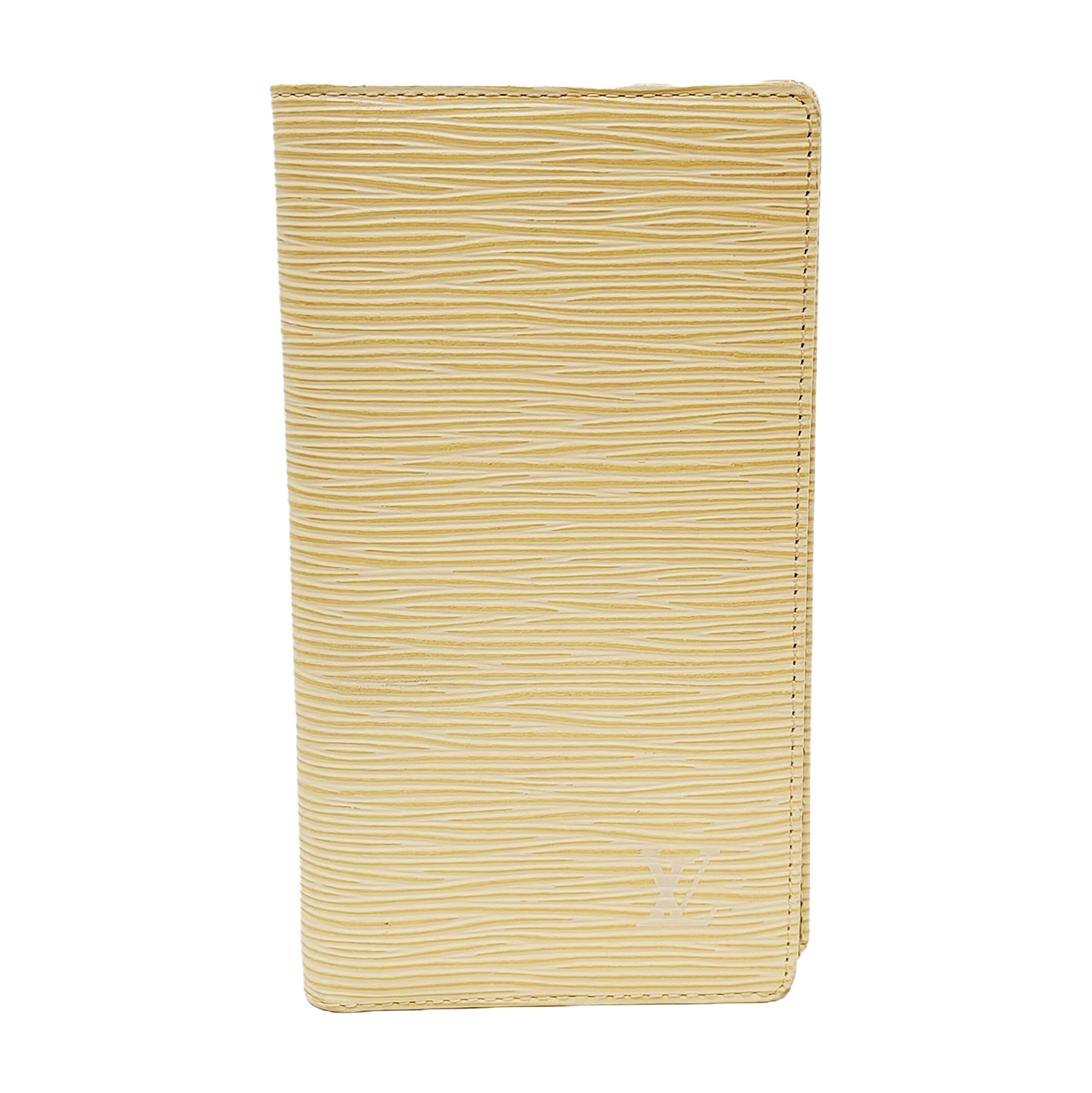 Epi Yellow Wallet