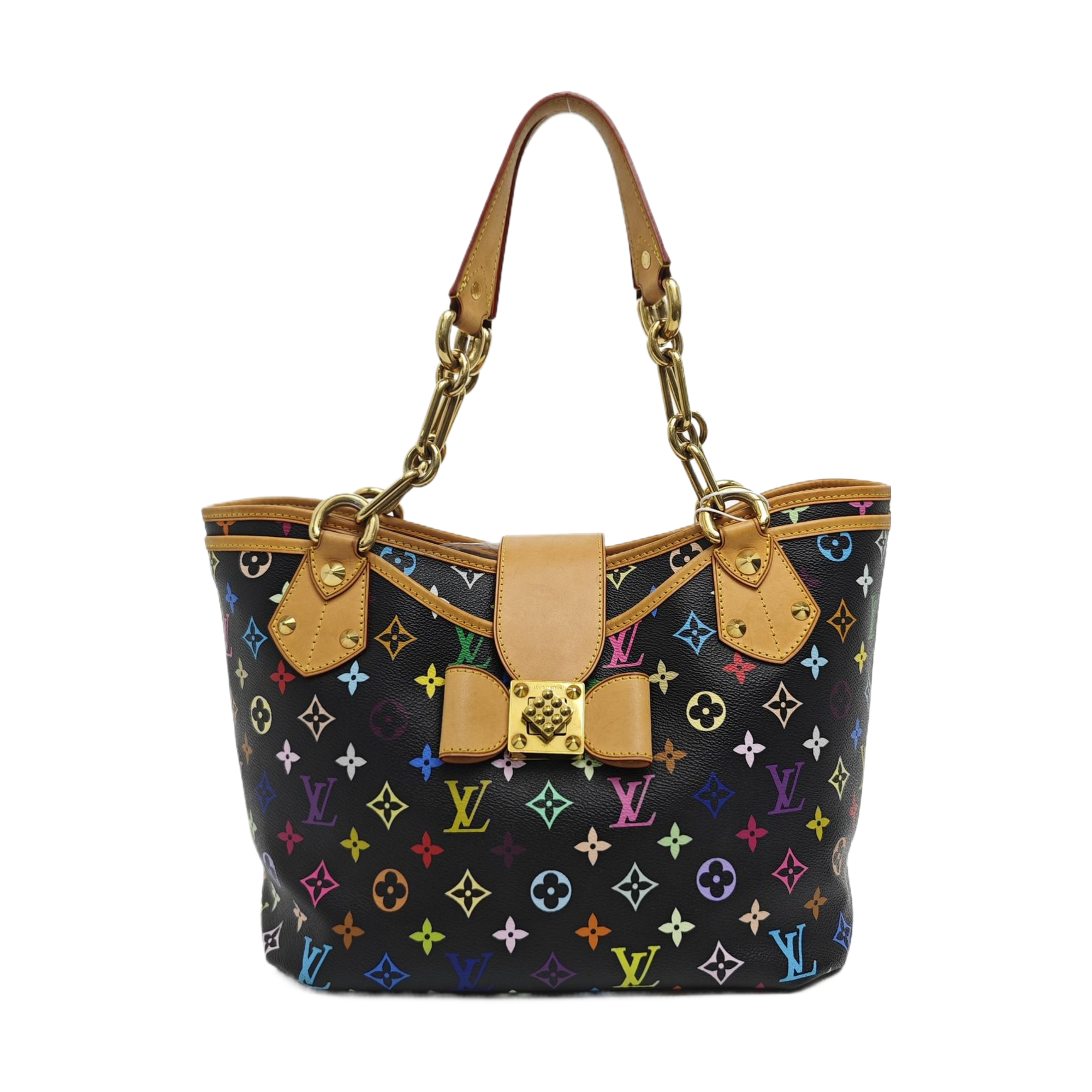 LV × TM ANNIE Monogram Coated Canvas Black