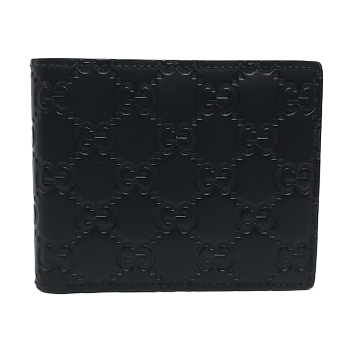 Monogram Calfskin Wallet Black