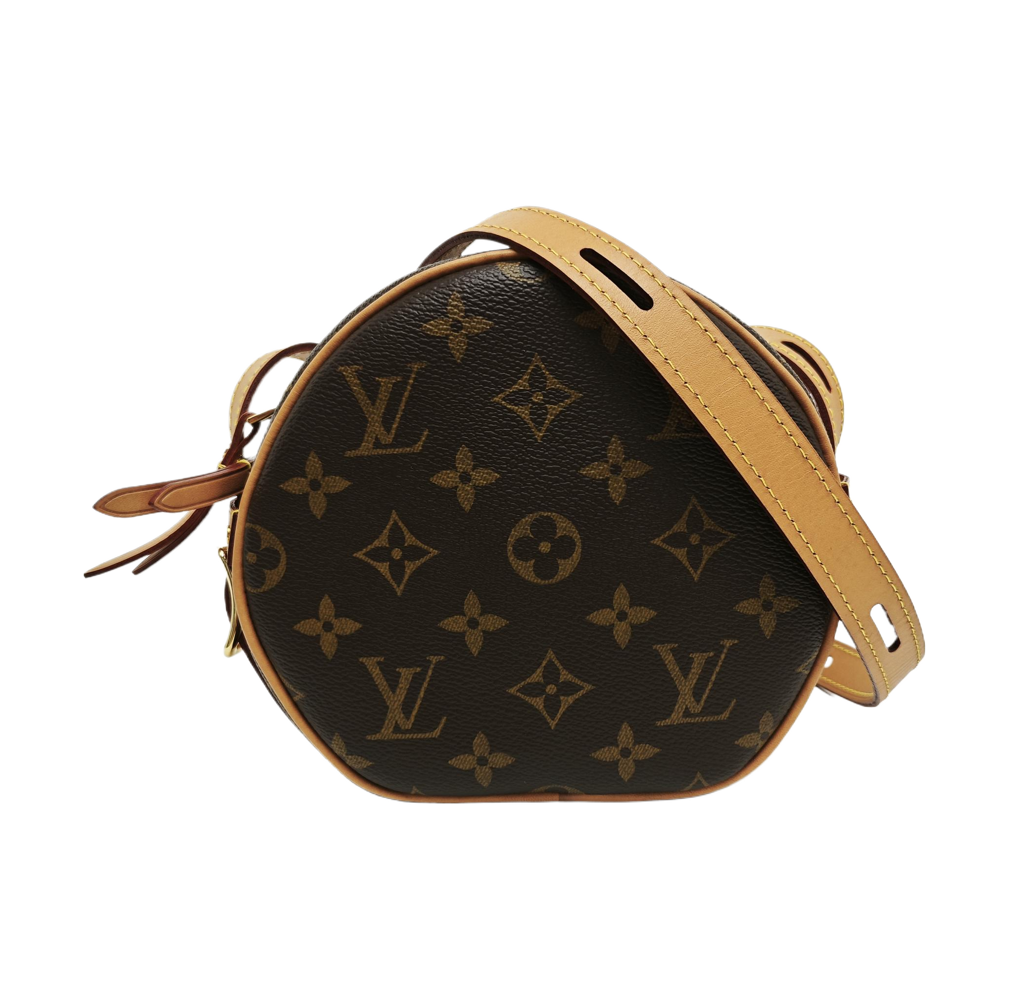 BOITE CHAPEAU PM Monogram Coated Canvas Brown