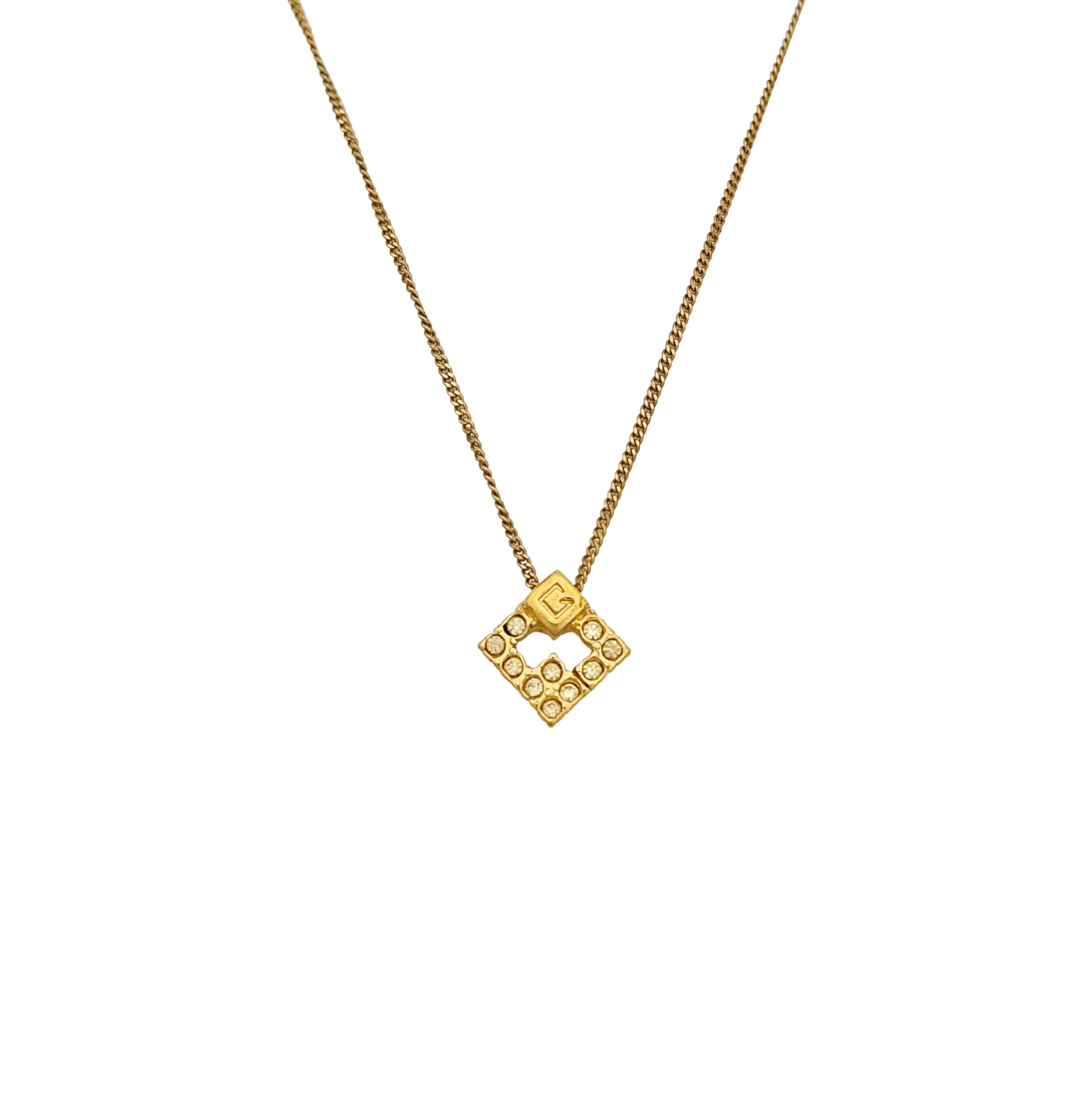G Link Metal Gold Necklace