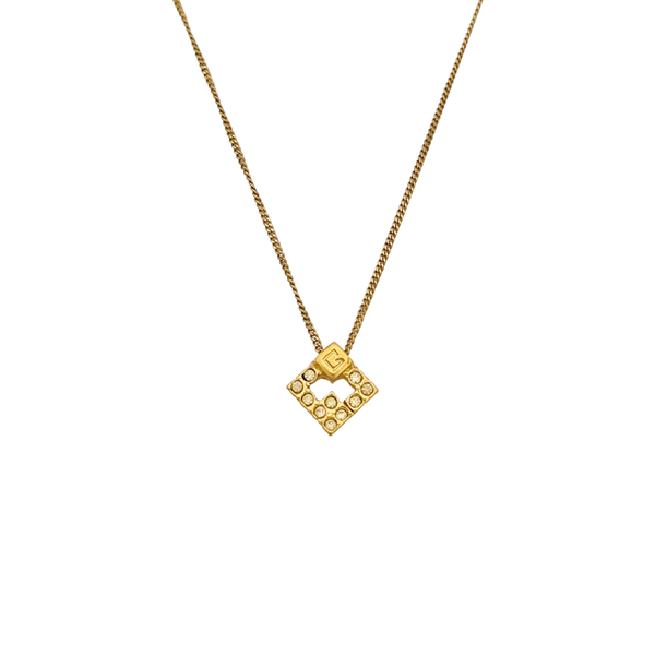 G Link Metal Gold Necklace