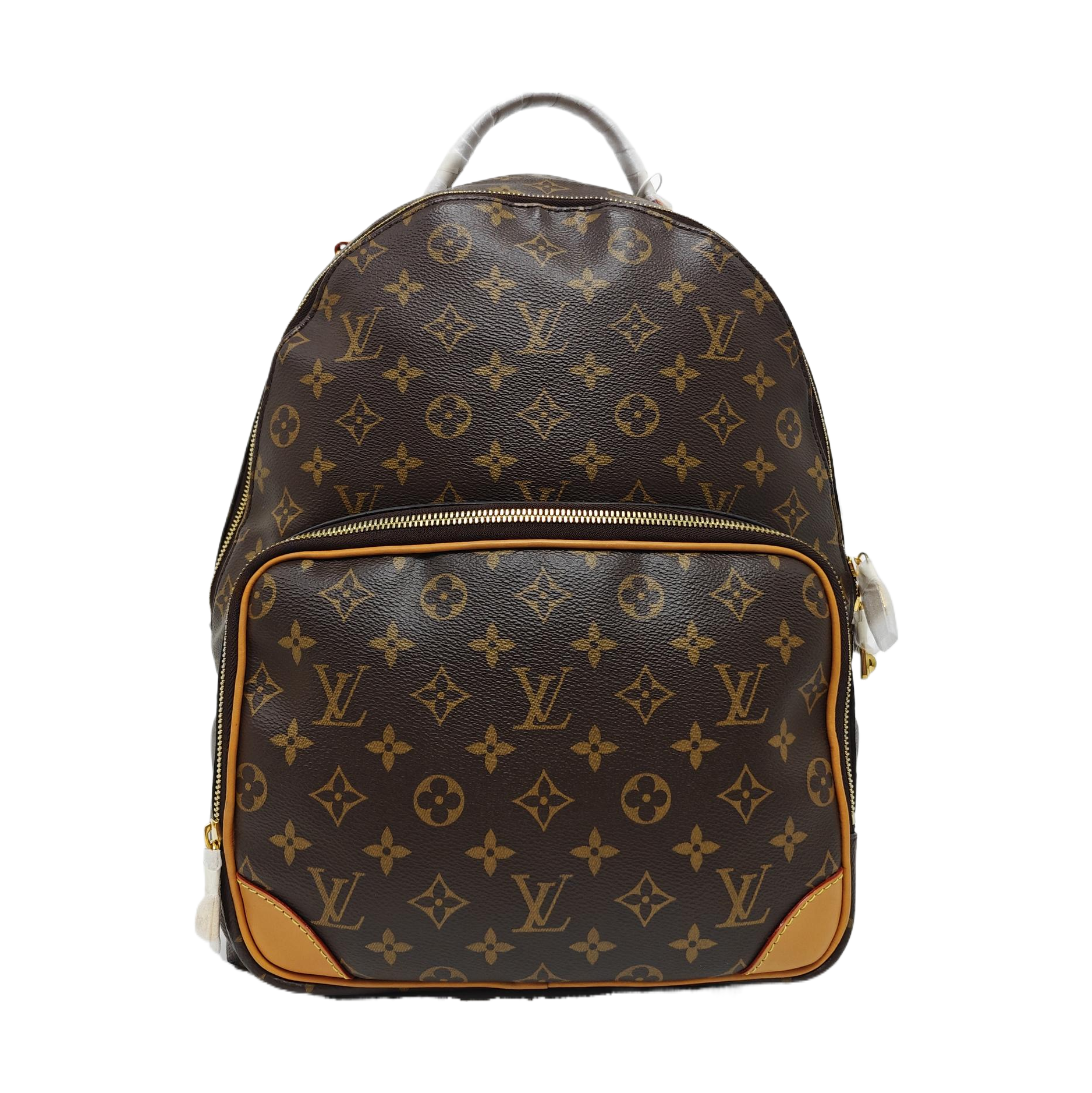 DISCOVERY Monogram Coated Canvas Brown