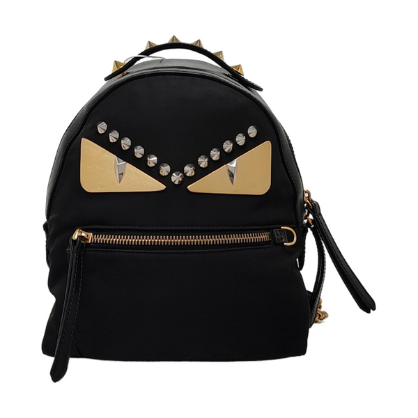 Authenticated pre-owned  Monster Nylon Black - Backpack at Looply