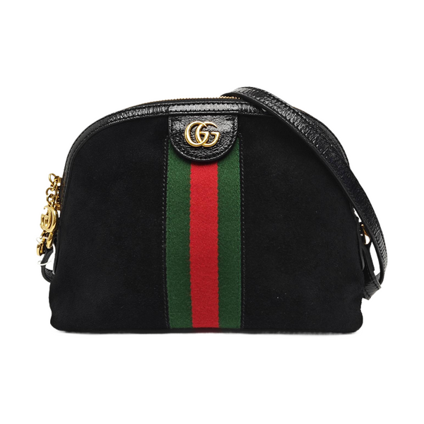 Ophidia Small Suede Black