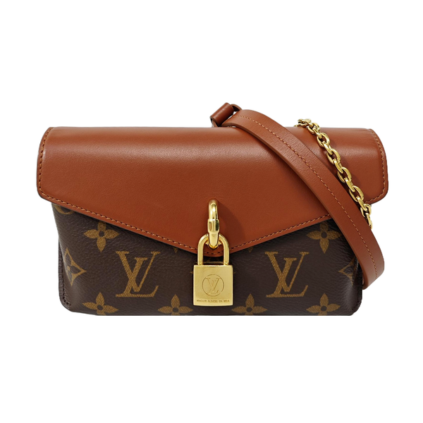 PADLOCK Monogram Coated Canvas Brown