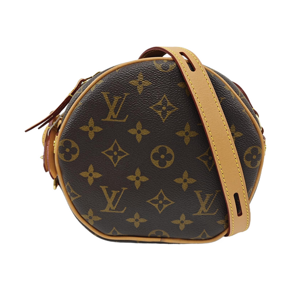 BOITE CHAPEAU PM Monogram Coated Canvas Brown