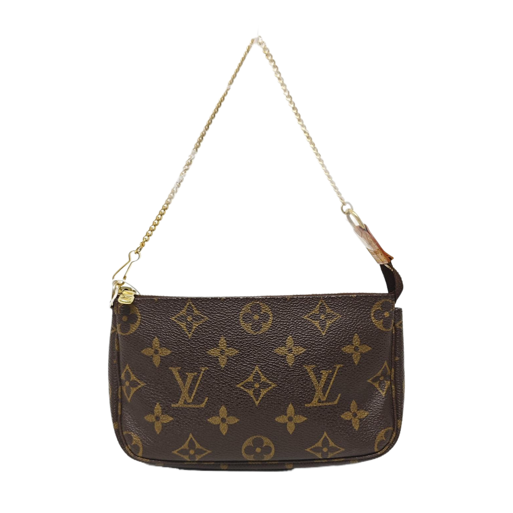 ACCESSOIRES MM Monogram Coated Canvas Brown