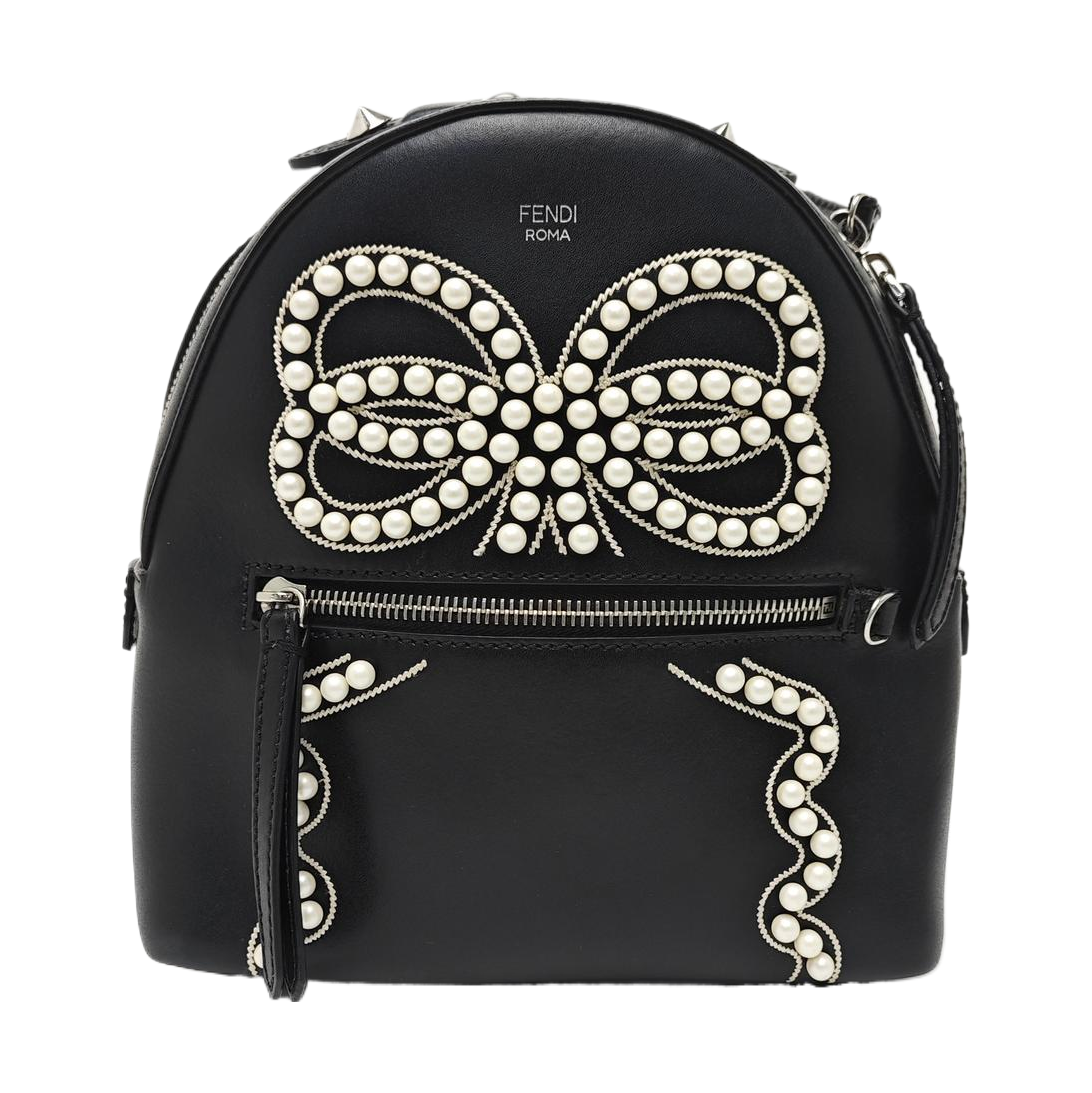 Calfskin Backpack Black