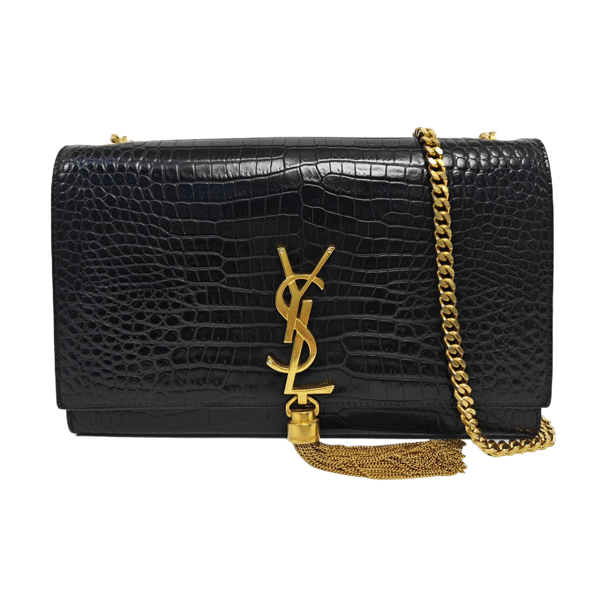 KATE Medium Calfskin Black
