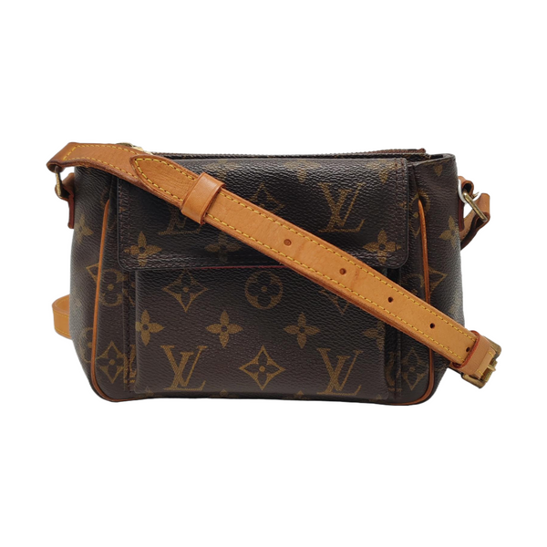 VIVA CITE PM Monogram Coated Canvas Brown