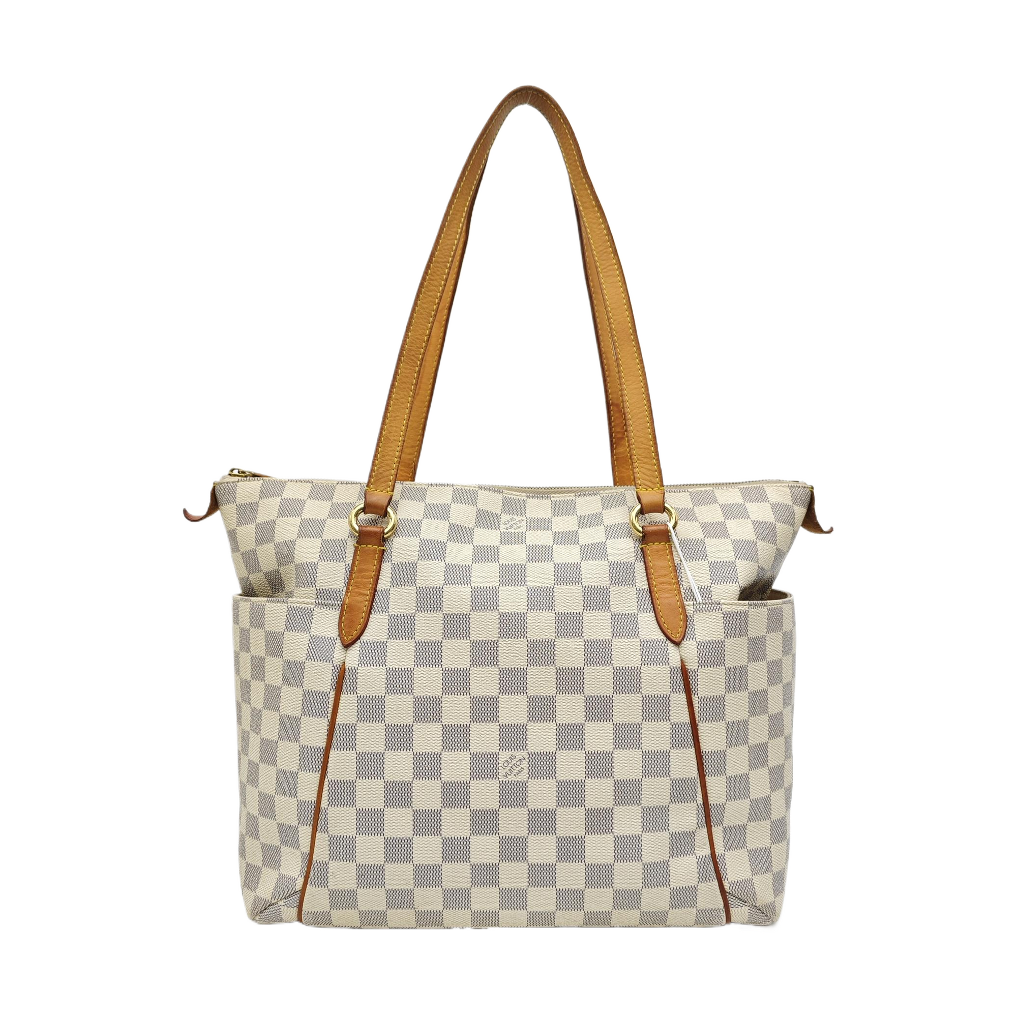 TOTALLY PM Damier Azur Coated Canvas Beige