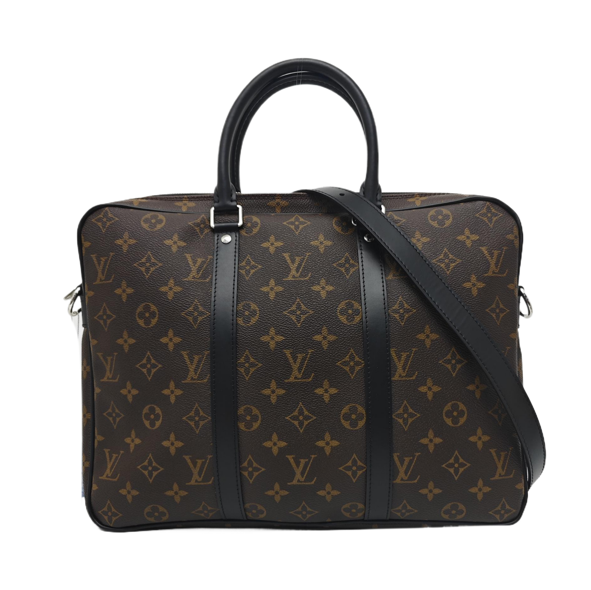 PORTE-DOCUMENTS PM Monogram Coated Canvas Brown