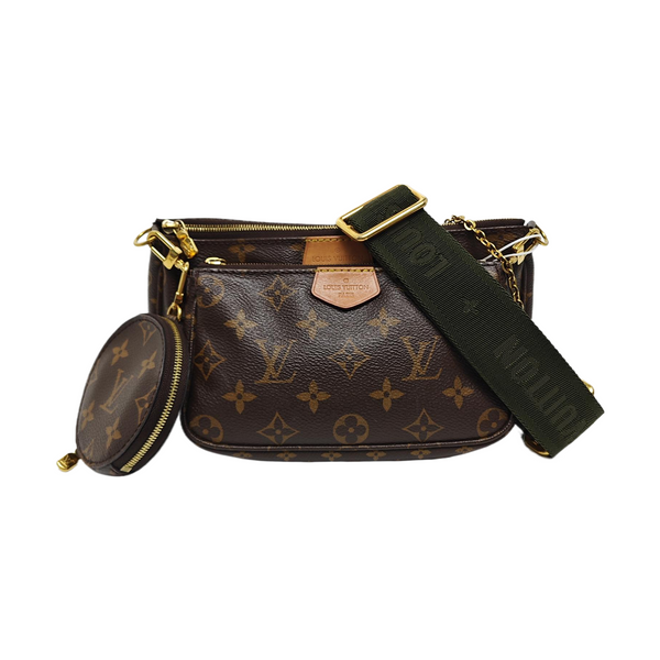 MULTI Monogram Coated Canvas Brown