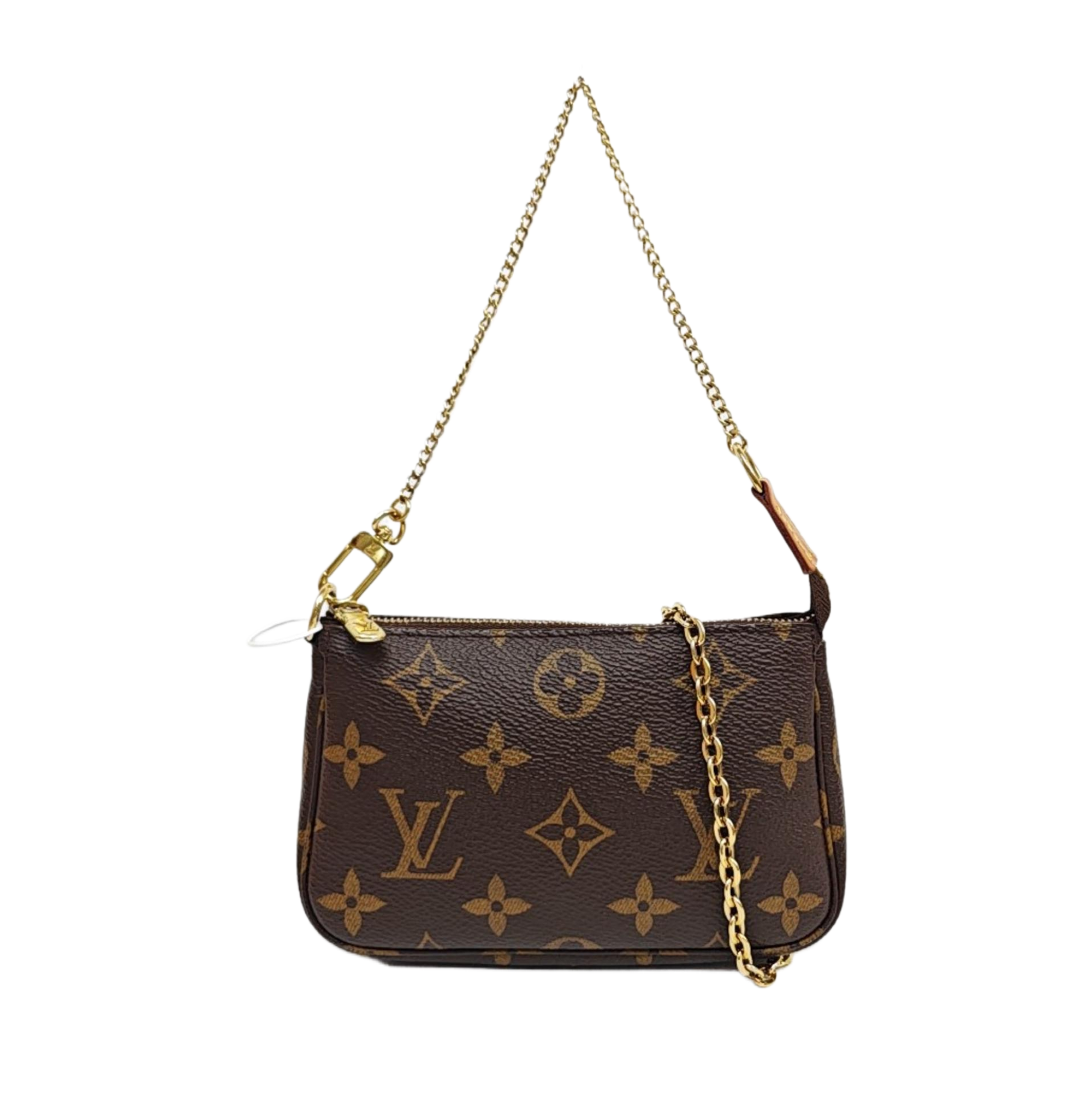 ACCESSOIRES Mini Monogram Coated Canvas Brown