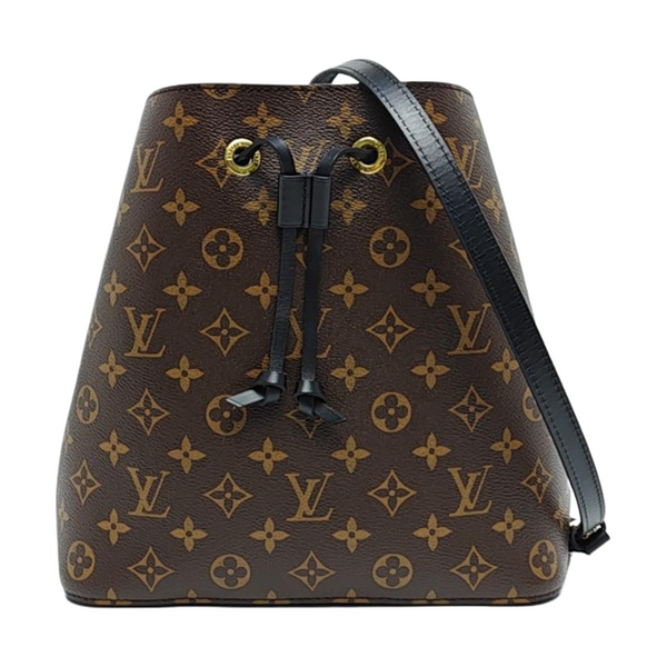 NÉONOÉ MM Monogram Coated Canvas Brown