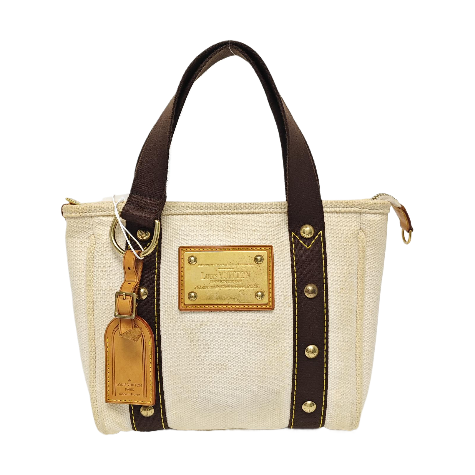 ANTIGUA PM Canvas Beige