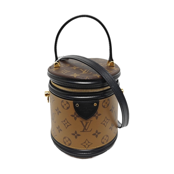 CANNES PM Monogram Coated Canvas Brown