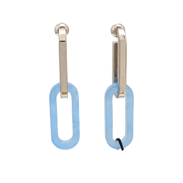 Metal Silver Stud Earrings