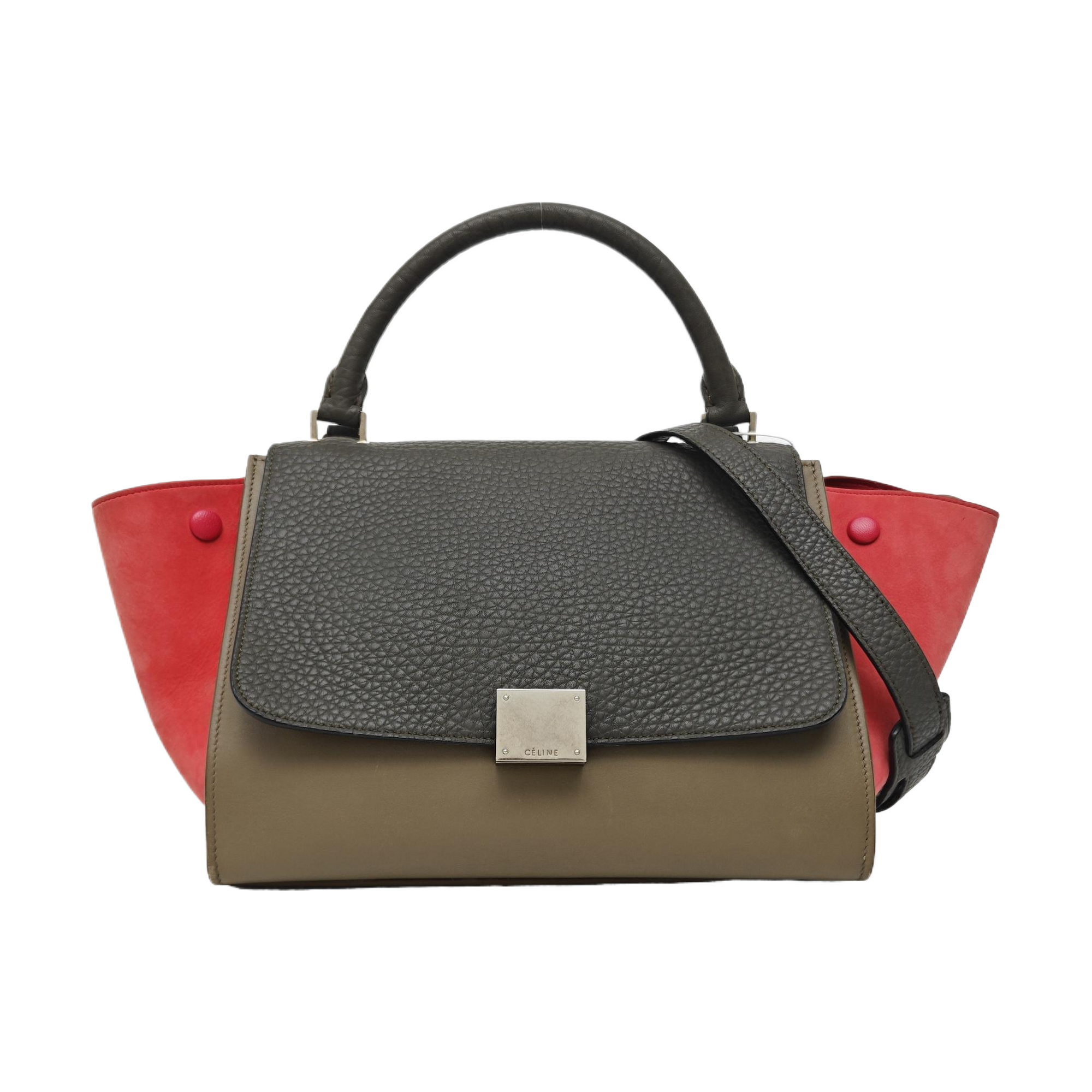 TRAPEZE Small Calfskin Multicolor