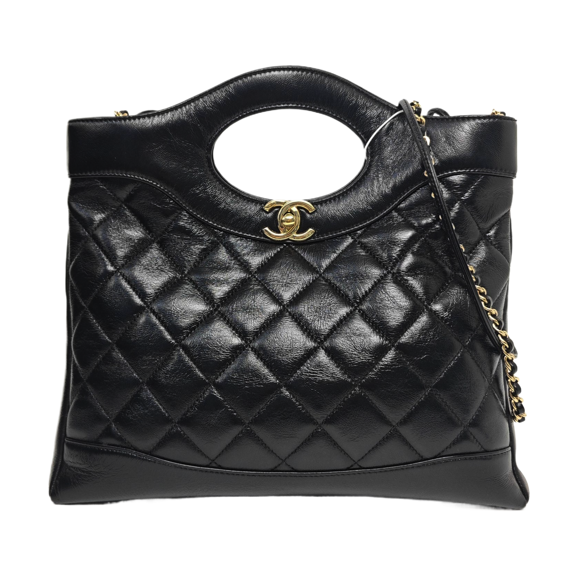 CHANEL 31 Quilted Lambskin Black