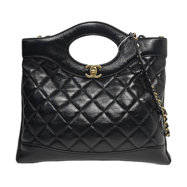 CHANEL 31 Quilted Lambskin Black