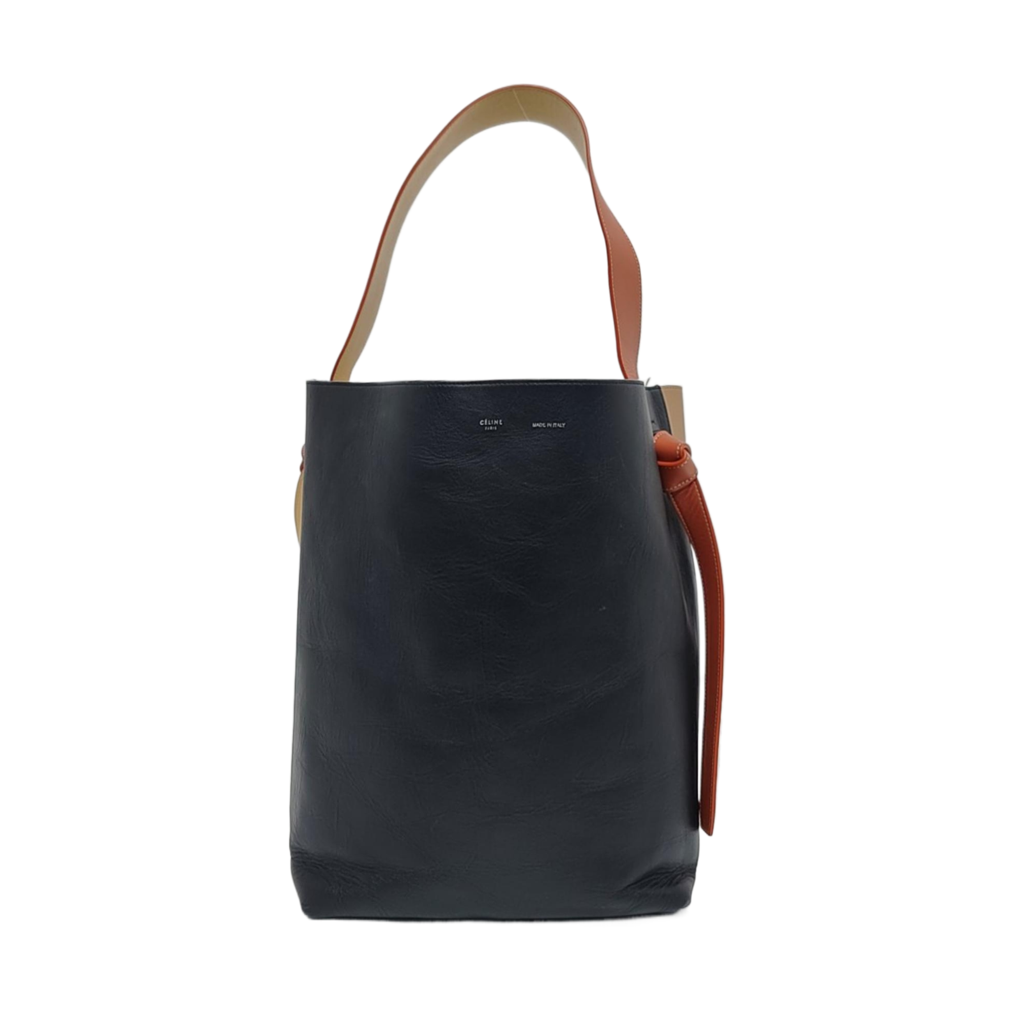 TWISTED CABAS Small Calfskin Blue