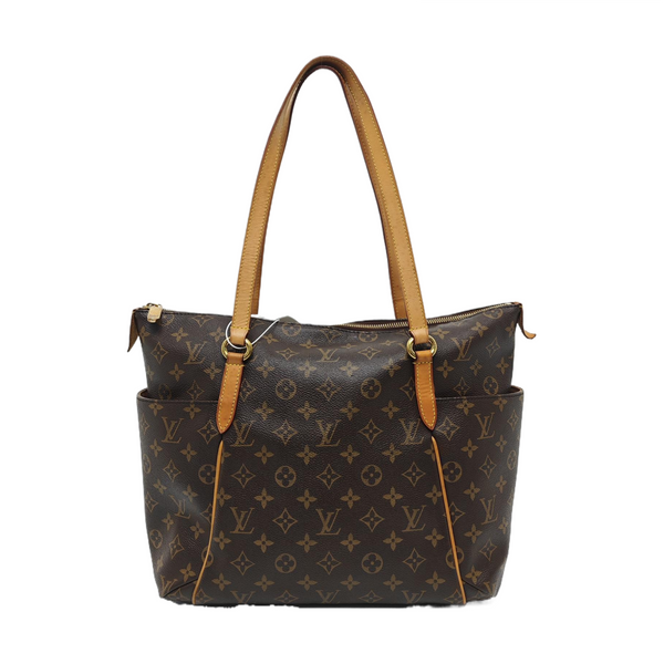TOTALLY MM Monogram Coated Canvas Brown