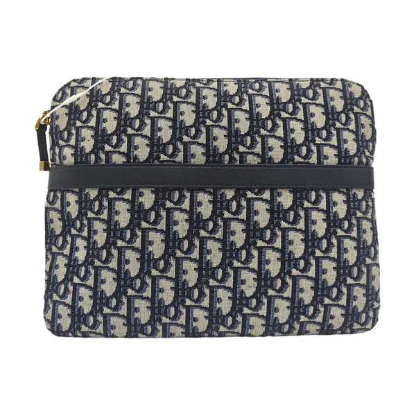 Travel Kit Large Oblique Canvas Blue