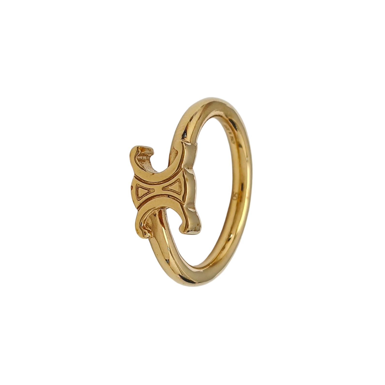 Metal Gold Ring HK 11