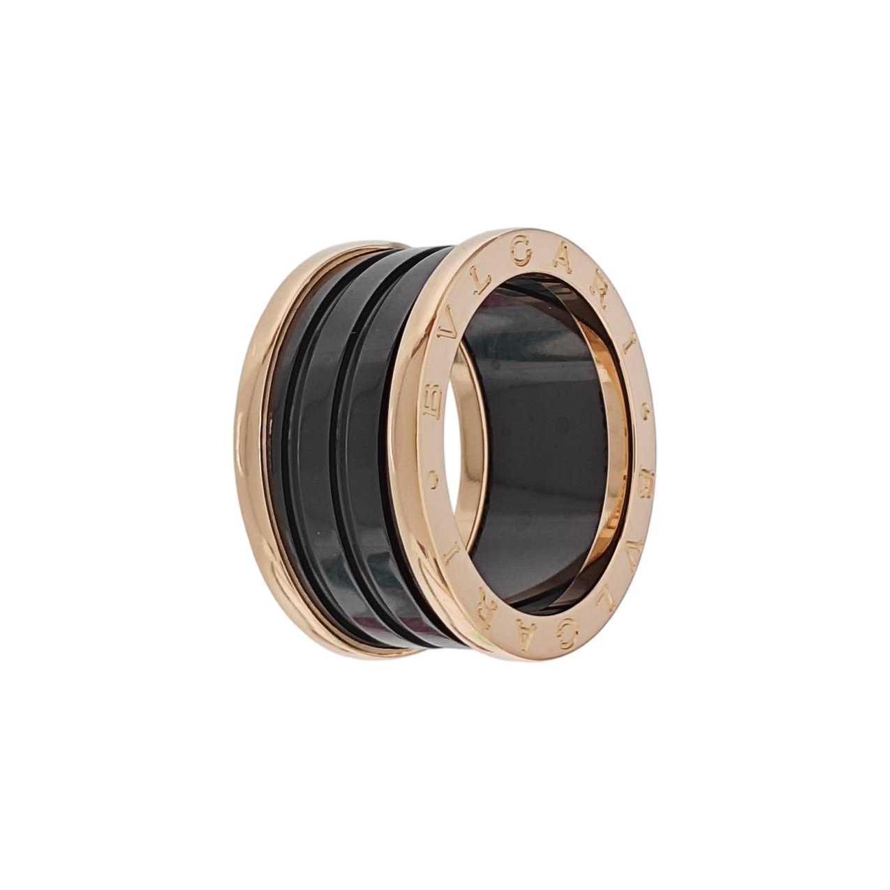 B.ZERO1 18k Rose Gold Ring EU 56