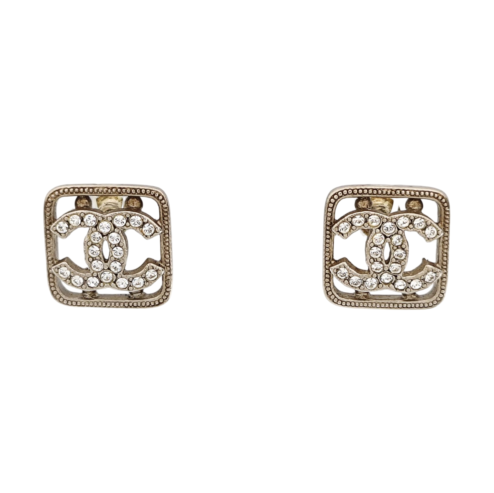 Metal Silver Stud Earrings