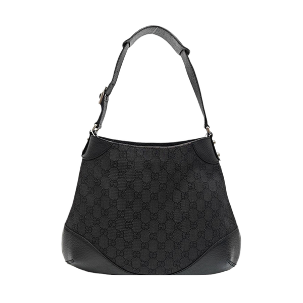 Monogram Canvas Top Handle Bag Black
