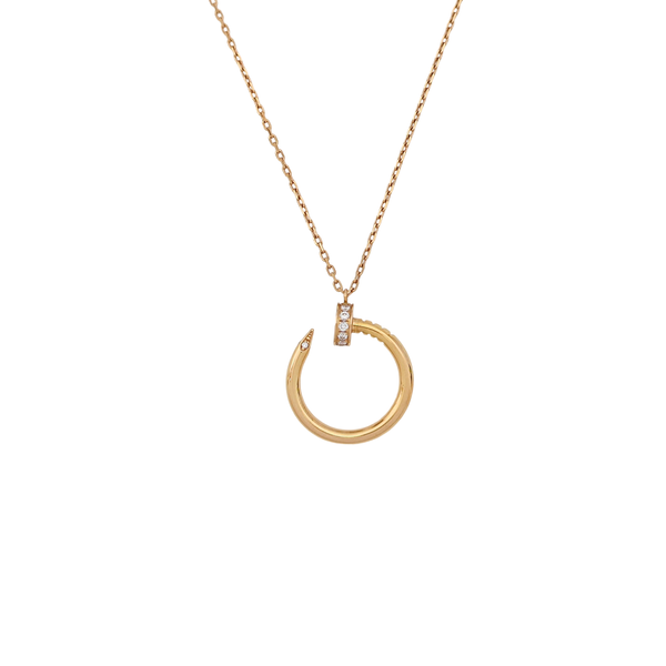 JUSTE UN CLOU 18k Rose Gold Necklace