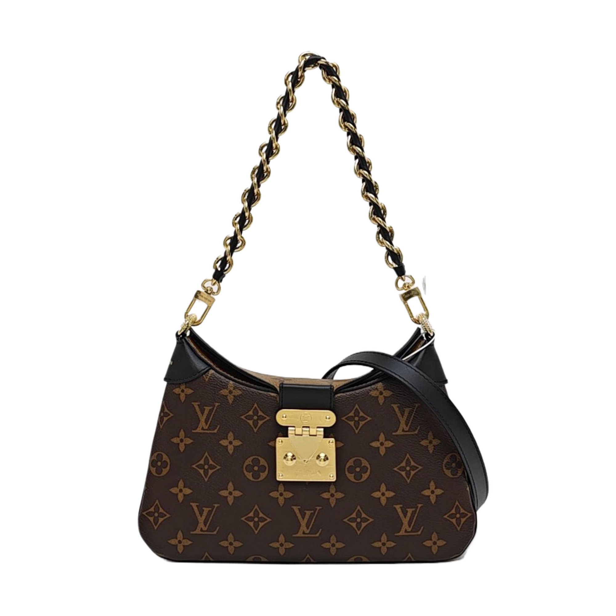 FLOWER PM Monogram Coated Canvas Brown