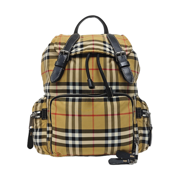The Rucksack Medium Nylon Beige