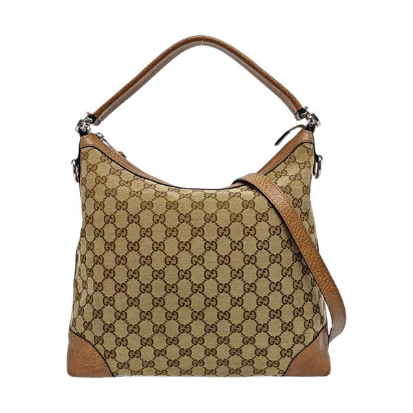 Bree Monogram Canvas Beige