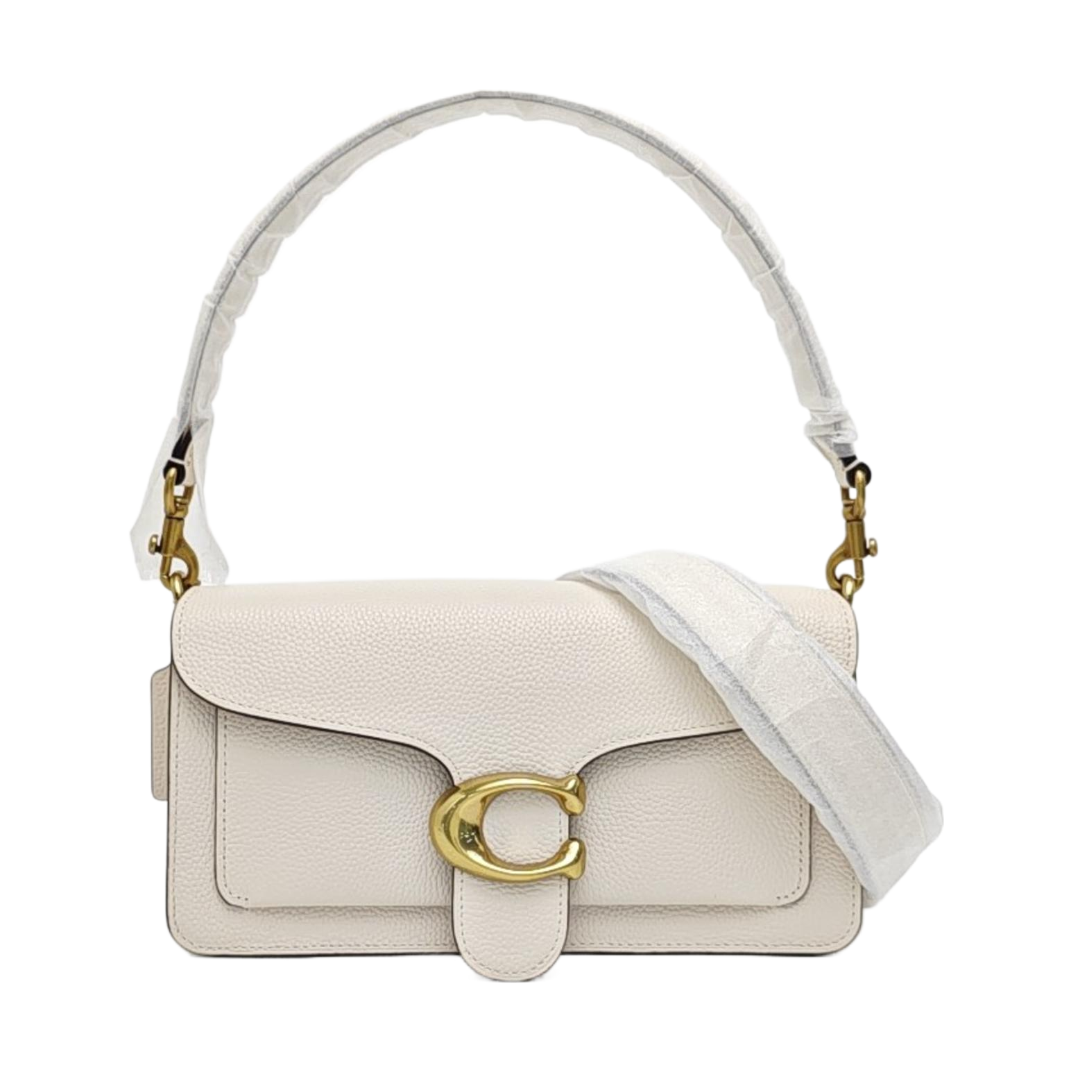 TABBY 26 Calfskin White