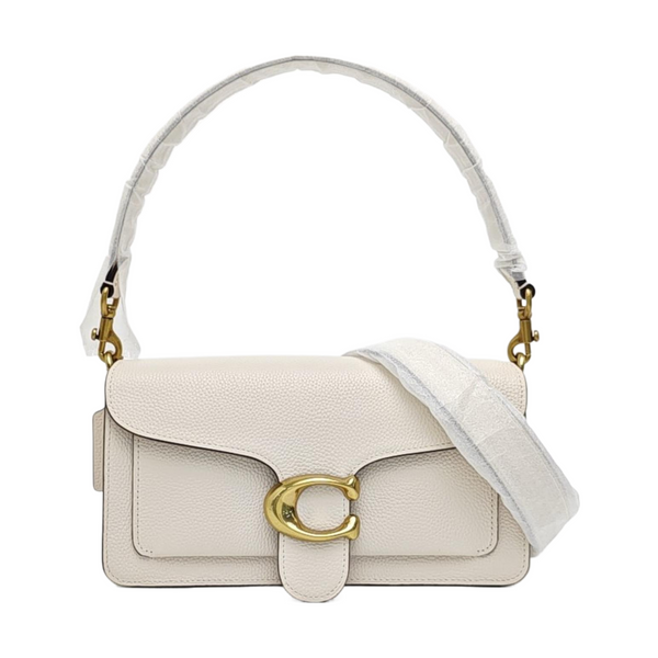TABBY 26 Calfskin White