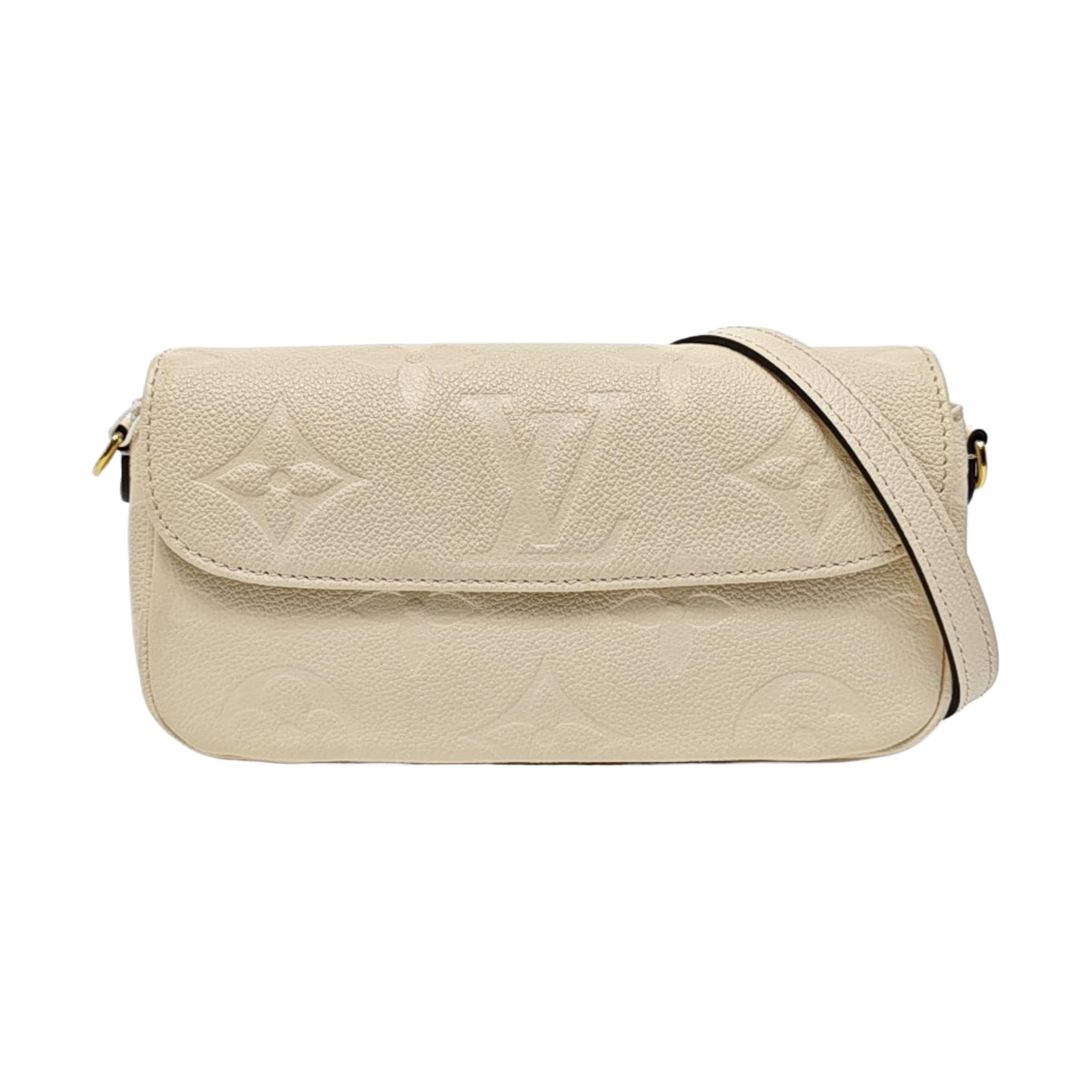 IVY Monogram Calfskin Beige