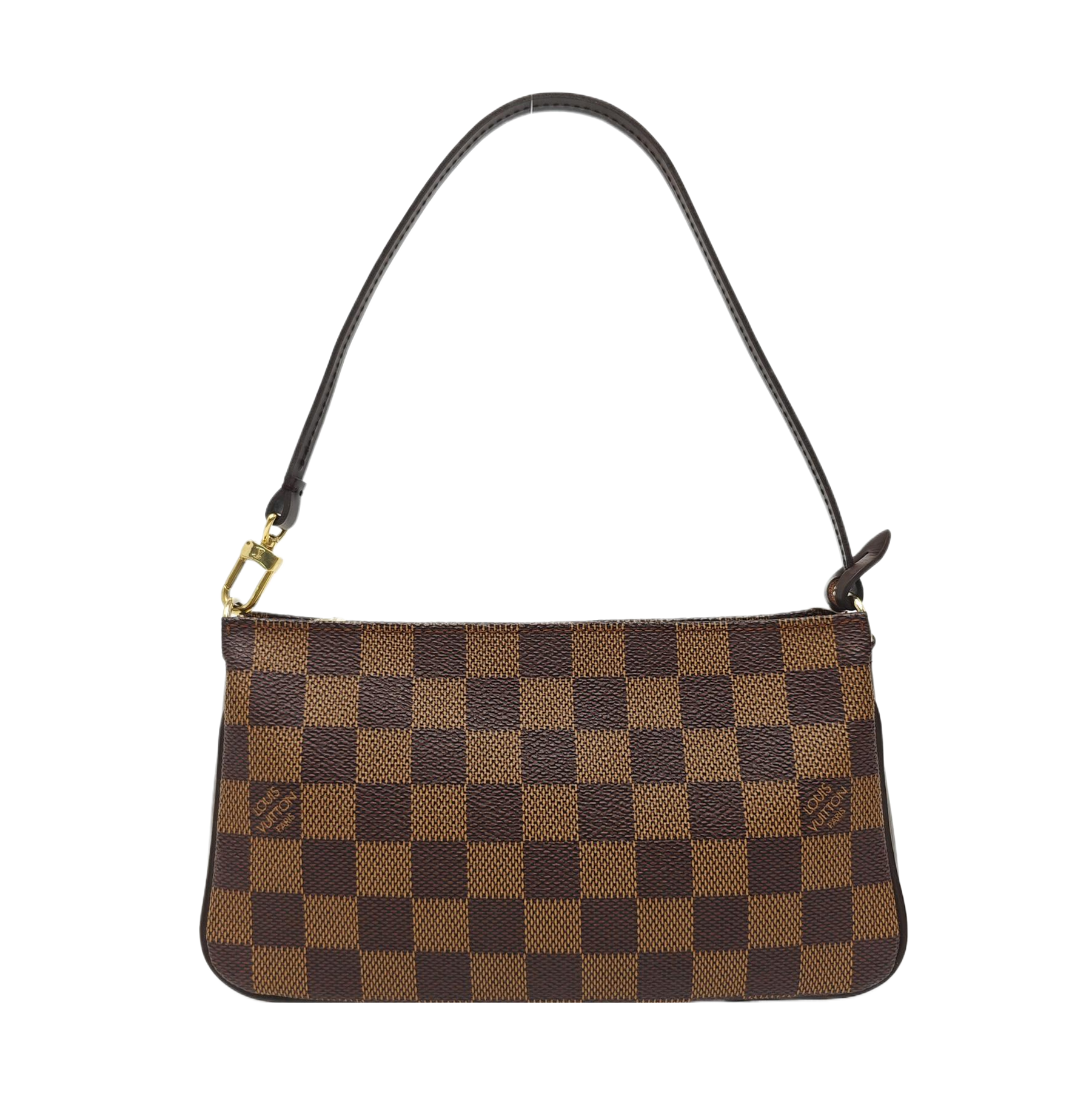 ACCESSOIRES Damier Ebene Coated Canvas Brown