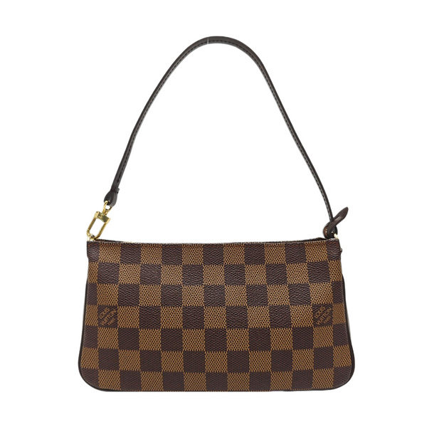ACCESSOIRES Damier Ebene Coated Canvas Brown