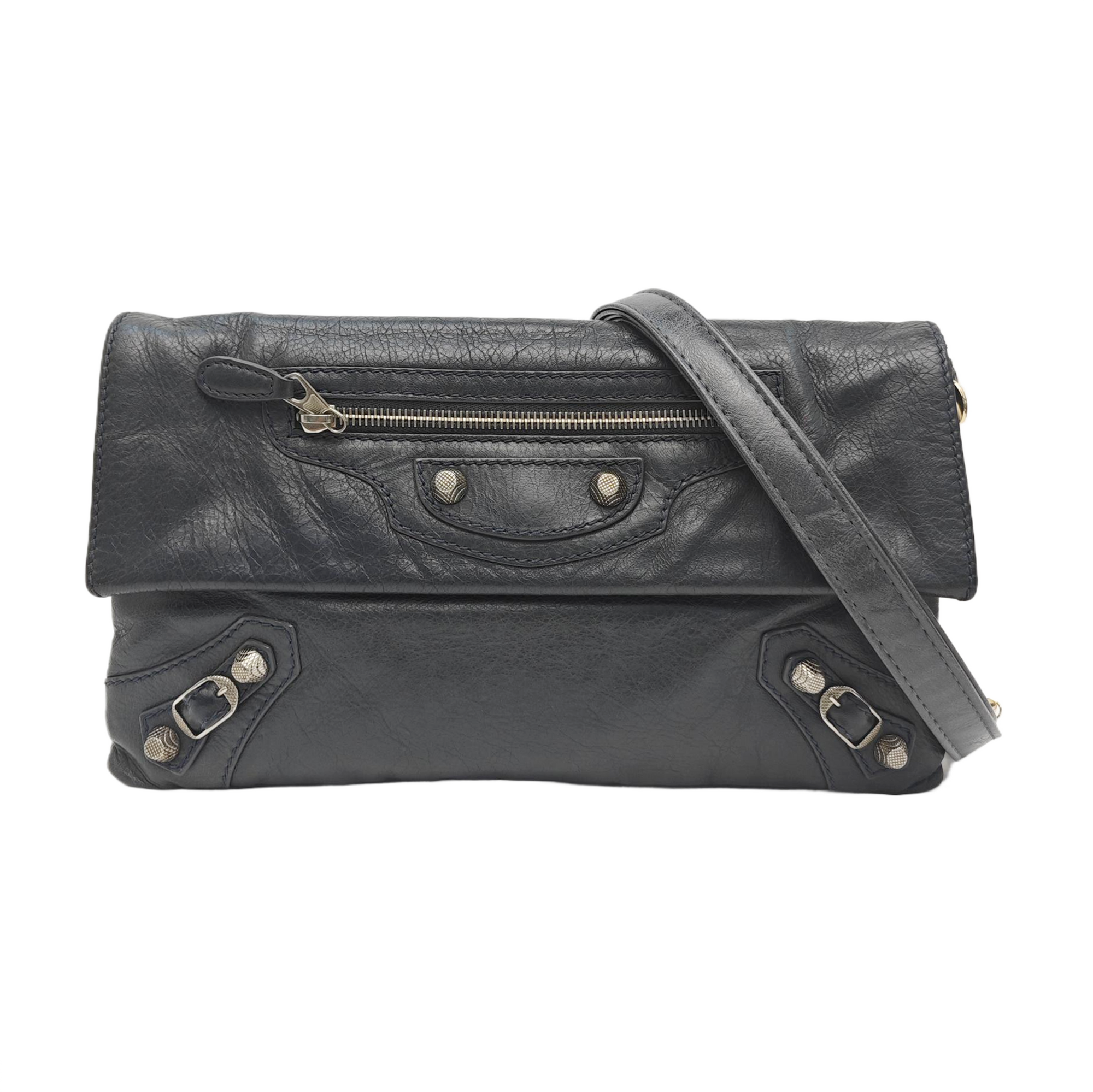 Classic City Small Lambskin Gray